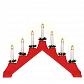 Фигурка «Новогодняя горка» 30х41см Uniel UDL-L7101-007/SWA/WW Red Bridge UL-00007387 - фото №1