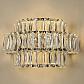 Настенный светодиодный светильник Newport 8243/A chrome М0064519 - фото №1