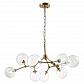 Подвесная люстра Crystal Lux MAXIMO SP9 BRONZE - фото №1