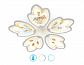 Потолочная светодиодная люстра Ambrella light Original FA510 - фото №2
