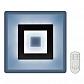 Потолочный светодиодный светильник Fametto Nimfea DLC-N501 38W GLASS/CLEAR - фото №1