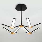 Светильник Eurosvet 90147/4 черный/золото