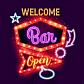 Картина на холсте с LED подсветкой Welcome Bar Innova FP00285, 40*40 см (6/162) Б0040133 - фото №1
