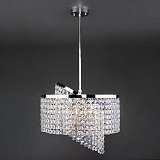 Люстра Eurosvet 10090/5 хром/прозрачный хрусталь Strotskis