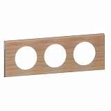 Рамка 3-постовая Legrand Celiane беленый дуб 069053