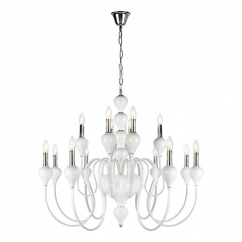 Подвесная люстра iLamp Lady 88003-10+5 WH
