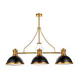 Подвесная люстра Lumina Deco Ettore LDP 710-3 BK+MD