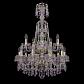 Подвесная люстра Bohemia Ivele 1410/10+5/195/XL-84/2d G V7010 - фото №1