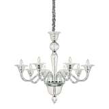Подвесная люстра Ideal Lux Brigitta SP8 Trasparente 199382