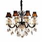 Подвесная люстра Lumina Deco Denica LDP 66249-8 BK - фото №3