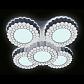 Потолочная светодиодная люстра Ambrella light Orbital High-Tech FH13/5 WH 160W D550*550 - фото №2