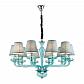 Подвесная люстра Lucia Tucci Ashanti 1260.10 blue - фото №1