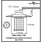 Встраиваемый светильник Novotech Pattern II 370095 - фото №2
