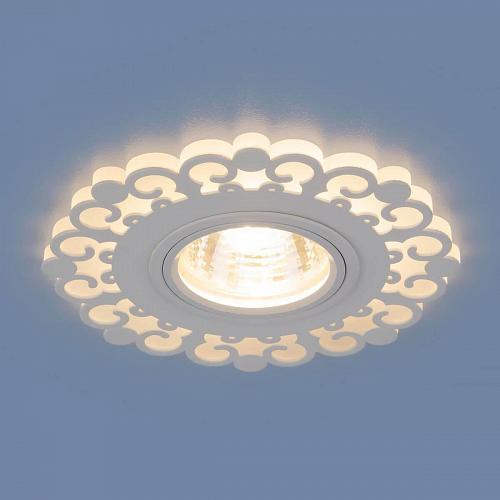 Встраиваемый светильник Elektrostandard 2196 MR16 WH белый 4690389101014