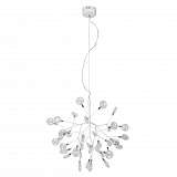 Подвесная люстра Crystal Lux Evita SP36 White/Transparent