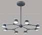 Подвесная люстра Crystal Lux MADRID SP8 GRAY - фото №2