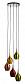 Подвесная люстра Arte Lamp Vibrant A6412SP-5CC - фото №2