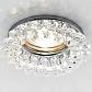 Встраиваемый светильник Ambrella light Crystal K206 CL/CH - фото №2