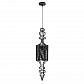 Подвесной светильник Crystal Lux Prima SP1 B Black-Silver/Black - фото №1