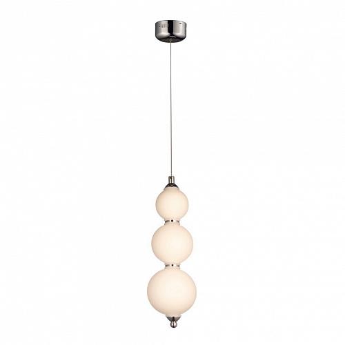 Подвесной светодиодный светильник Lumina Deco Snowman LDP 6834-1 WT+CHR