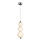 Подвесной светодиодный светильник Lumina Deco Snowman LDP 6834-1 WT+CHR - фото №1