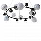 Подвесная люстра Crystal Lux Salvadore SP9H Black Chromium - фото №3