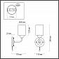 Бра Lumion Comfi Jerry 4529/1W - фото №2