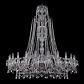 Подвесная люстра Bohemia Ivele 1411/24/530/XL-163 Ni - фото №1