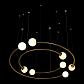 Подвесная люстра Loft IT Infinite 10155/1100 Gold - фото №4