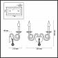 Бра Odeon Light Classic Iria 4601/2W - фото №2