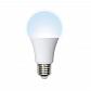 Лампа светодиодная диммируемая (10695) E27 8W 4500K матовая LED-A60-8W/NW/E27/FR/DIM/O - фото №1