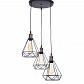 Подвесная люстра Lumina Deco Cobi LDP 11609-3 BK - фото №1