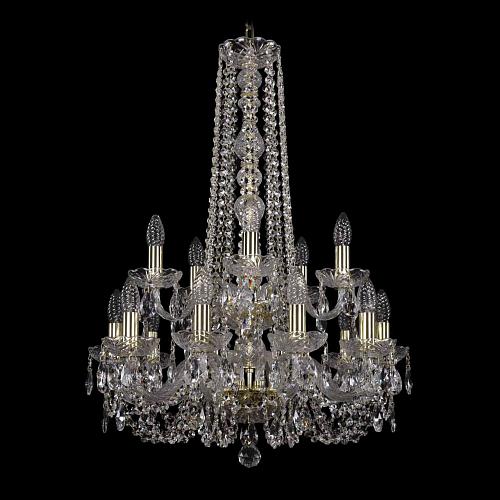 Подвесная люстра Bohemia Ivele 1402/10+5/195/h-80/2d G