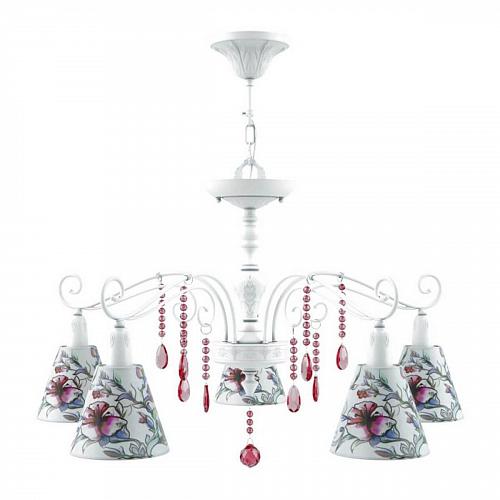 Подвесная люстра Lamp4you Provence E4-05-WM-LMP-O-13-CRL-E4-05-PK-DN