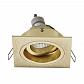 Встраиваемый светильник Zumaline Chuck dl square 92703-GD - фото №1