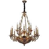Подвесная люстра Lucia Tucci Firenze 1781.15.3 Antique Gold