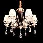 Подвесная люстра Lumina Deco Dominni LDP 9268-6 GD - фото №2