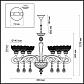 Подвесная люстра Odeon Light Dorata 3999/6 - фото №2
