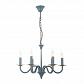 Подвесная люстра Arti Lampadari Pontone E 1.1.6 Blue - фото №1