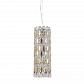 Подвесной светильник Crystal Lux Lirica SP3 Chrome/Gold-Transparent - фото №1