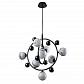 Подвесная люстра Crystal Lux Salvadore SP8V Black Chromium - фото №1