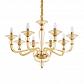 Подвесная люстра Ideal Lux Danieli SP8 Ambra 159973 - фото №1