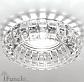 Встраиваемый светильник Ambrella light Crystal D4141 CL/CH - фото №3