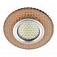 Встраиваемый светильник Fametto Luciole DLS-L135 Gu5.3 Glassy/Light Tea - фото №1