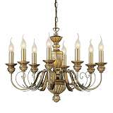 Подвесная люстра Ideal Lux Firenze Sp8 Oro Antico 020839