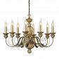 Подвесная люстра Ideal Lux Firenze Sp8 Oro Antico 020839 - фото №1