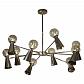 Подвесная люстра Loft IT Halley 10046/10 Gold - фото №1
