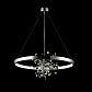 Подвесная люстра Crystal Lux GARDEN SPLED+4 D800 CHROME - фото №3