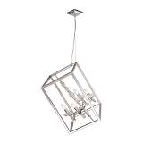 Подвесная люстра Lucia Tucci Inessa 3850.4 Silver
