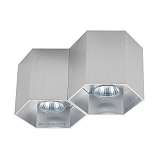 Потолочный светильник Zumaline Polygon cl2 20036-AL